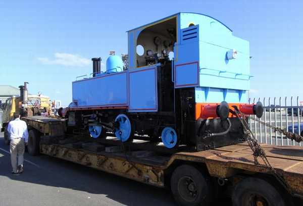 Loaded Steam Train